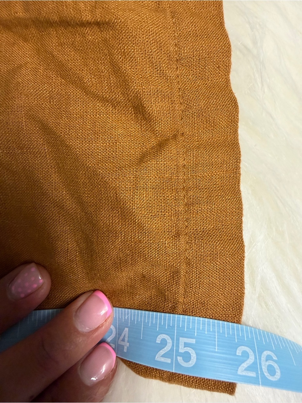 Linen wide leg pants - Picture 5 of 5